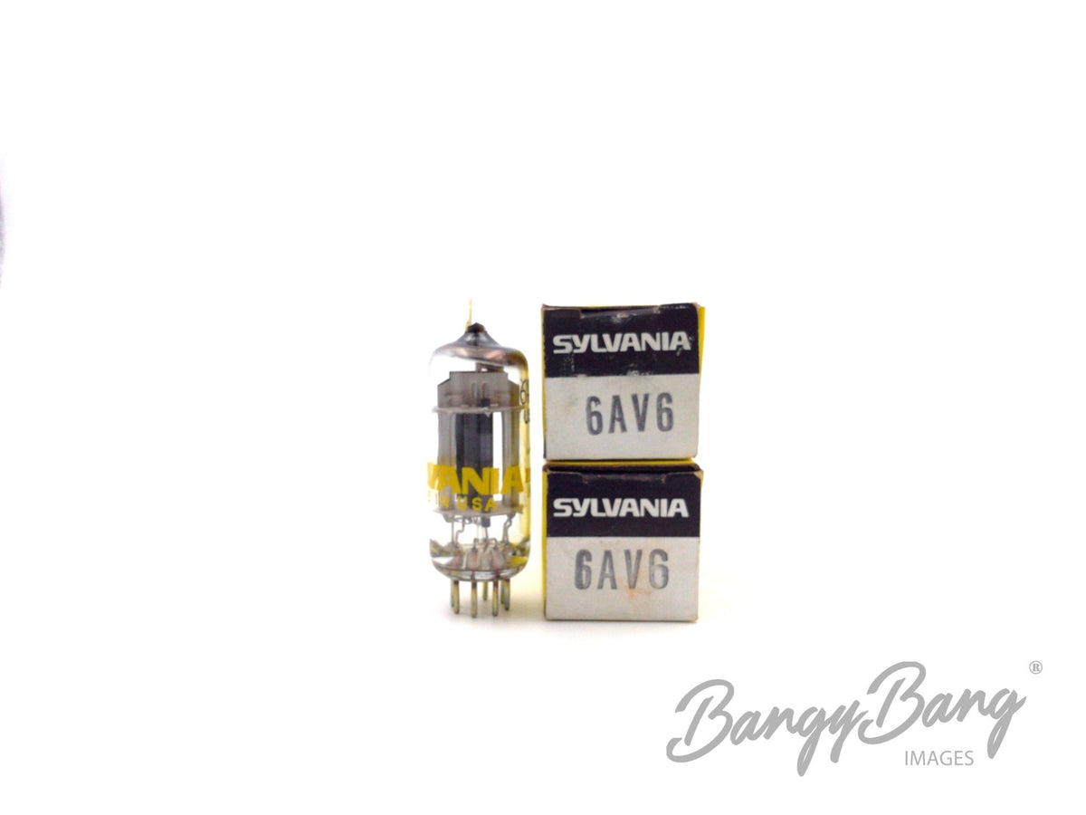 6AV6 SYLVANIA Audio Vacuum Tube Valve