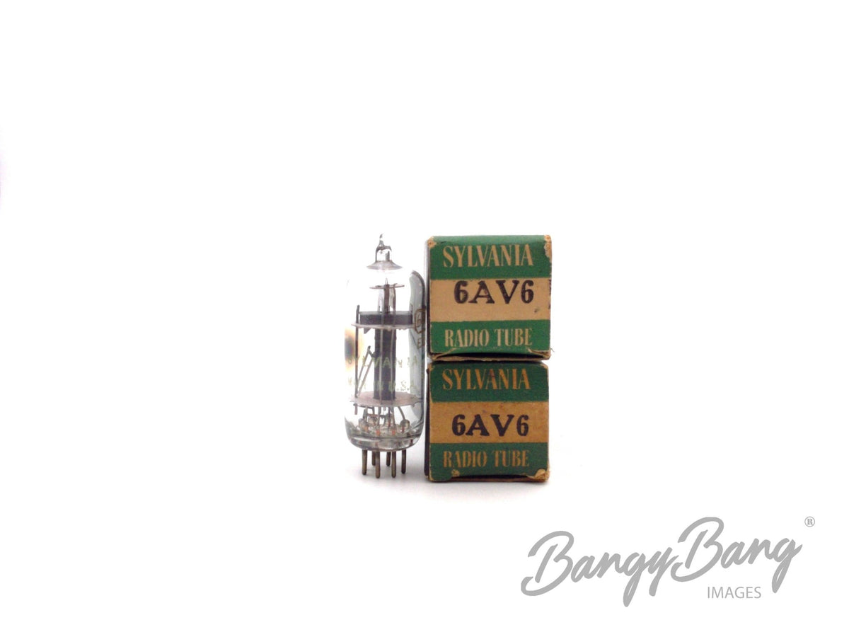 6AV6 SYLVANIA Audio Vacuum Tube Valve