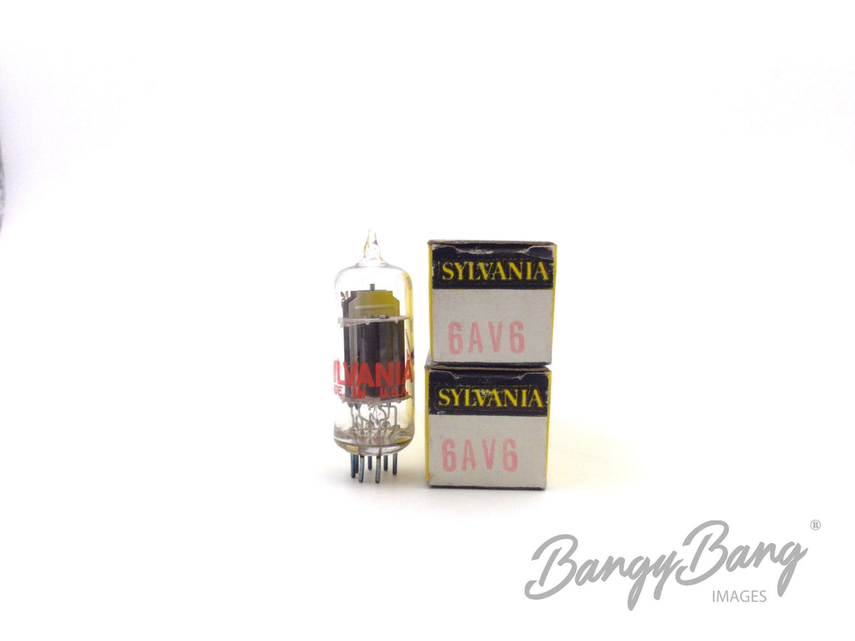 6AV6 SYLVANIA Audio Vacuum Tube Valve