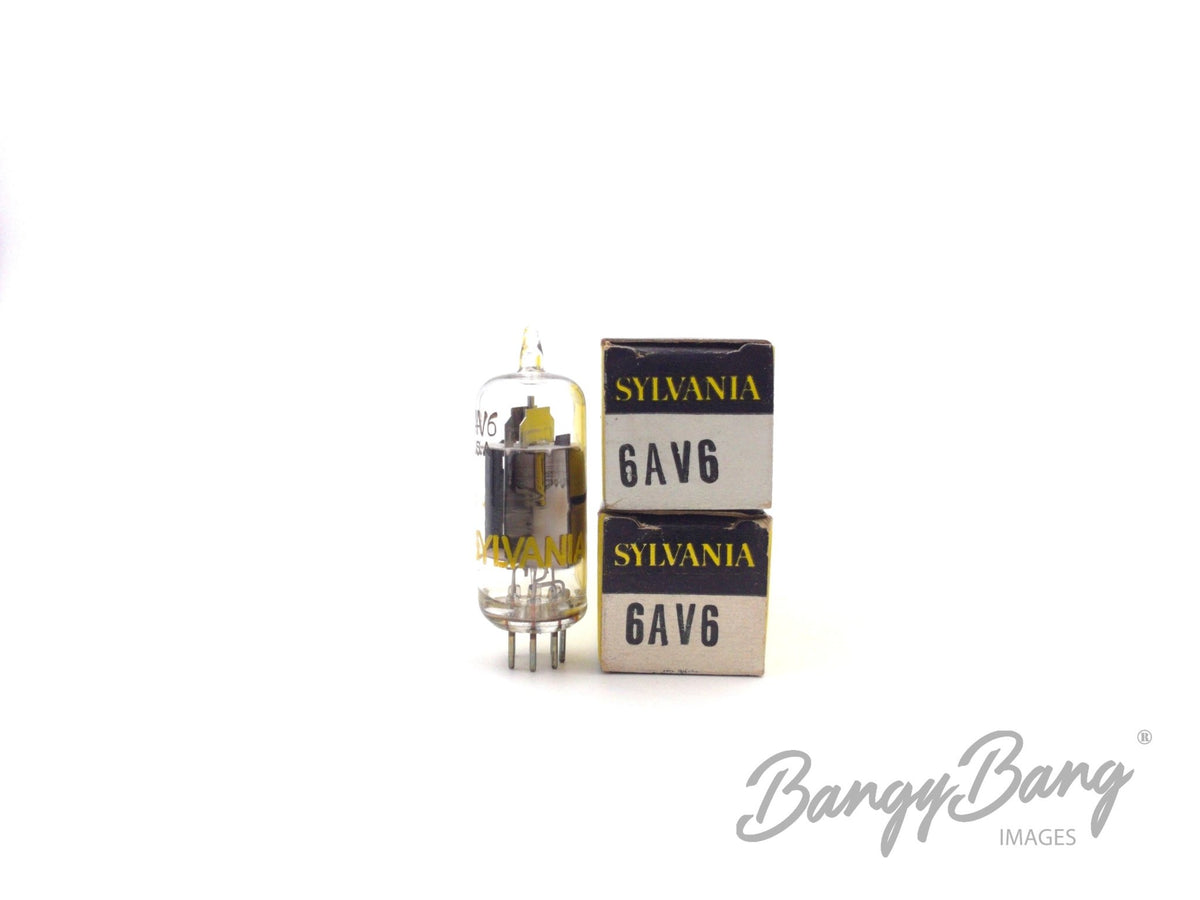 6AV6 SYLVANIA Audio Vacuum Tube Valve