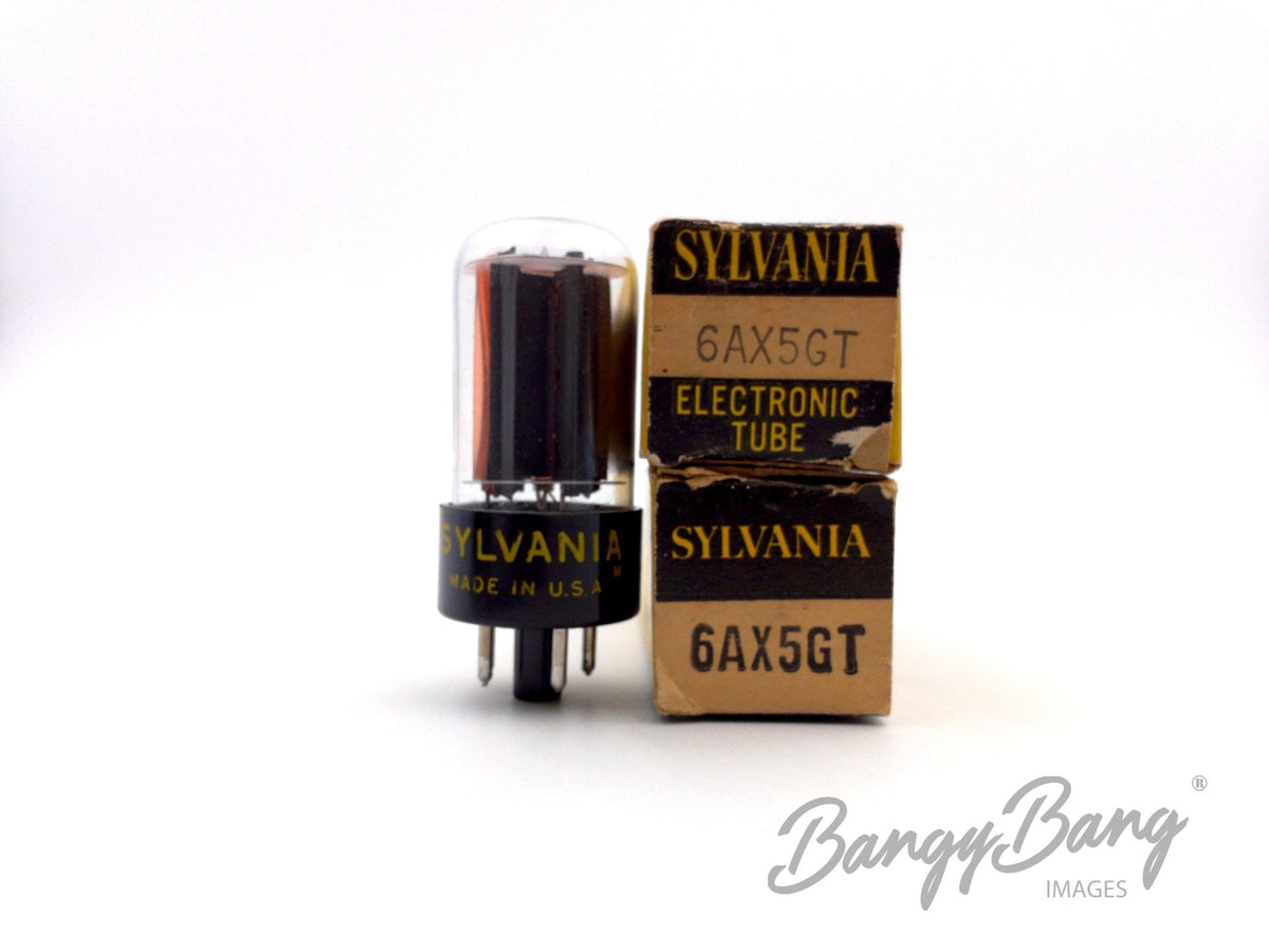 6AX5GT SYLVANIA Audio Vacuum Tube Valve