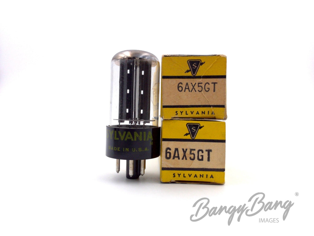 6AX5GT SYLVANIA Audio Vacuum Tube Valve