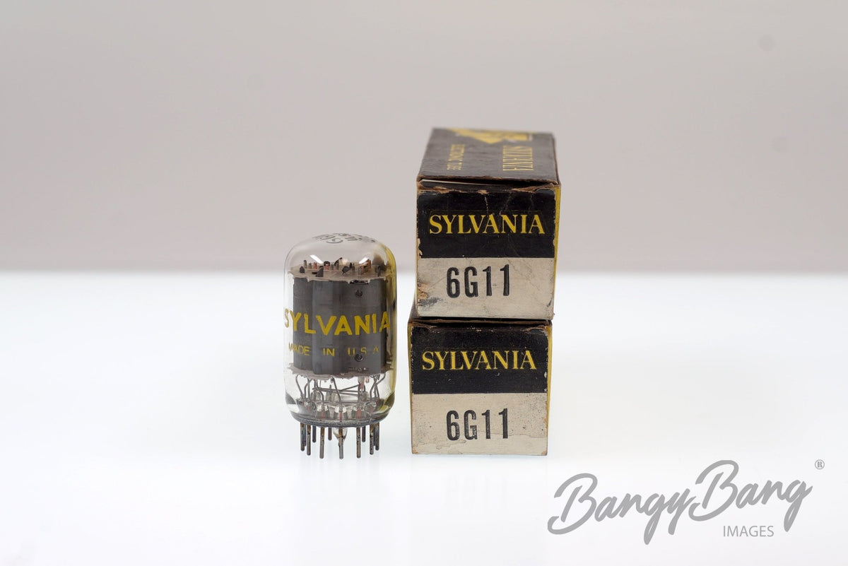 6G11 SYLVANIA Audio Vacuum Tube Valve