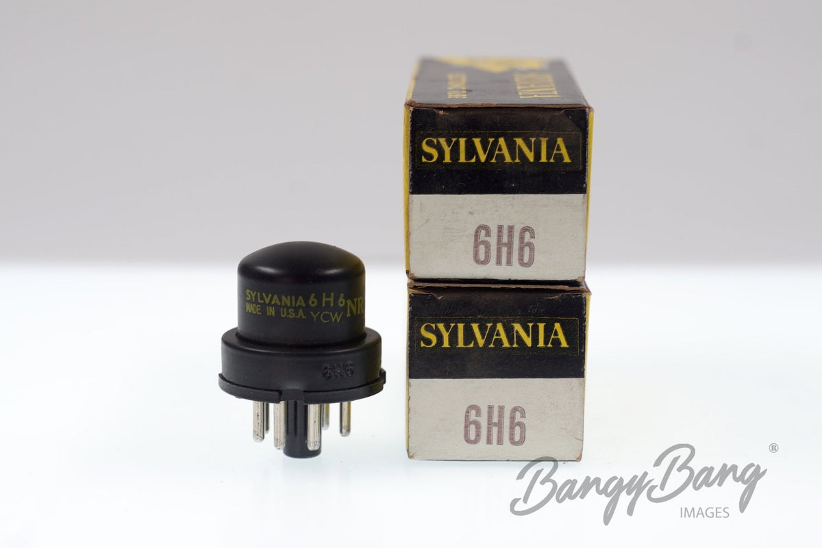 6H6 SYLVANIA Audio Vacuum Tube Valve