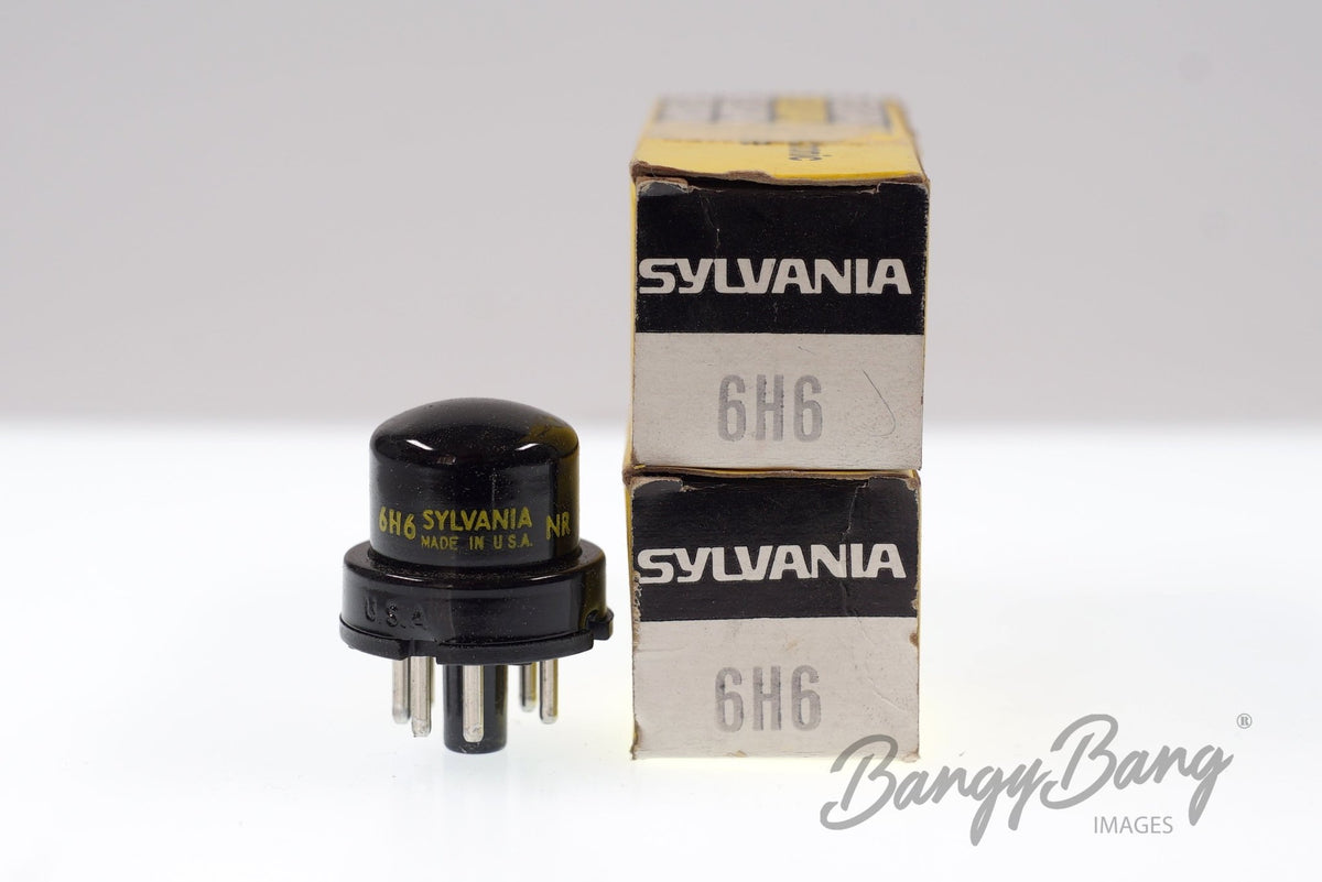 6H6 SYLVANIA Audio Vacuum Tube Valve