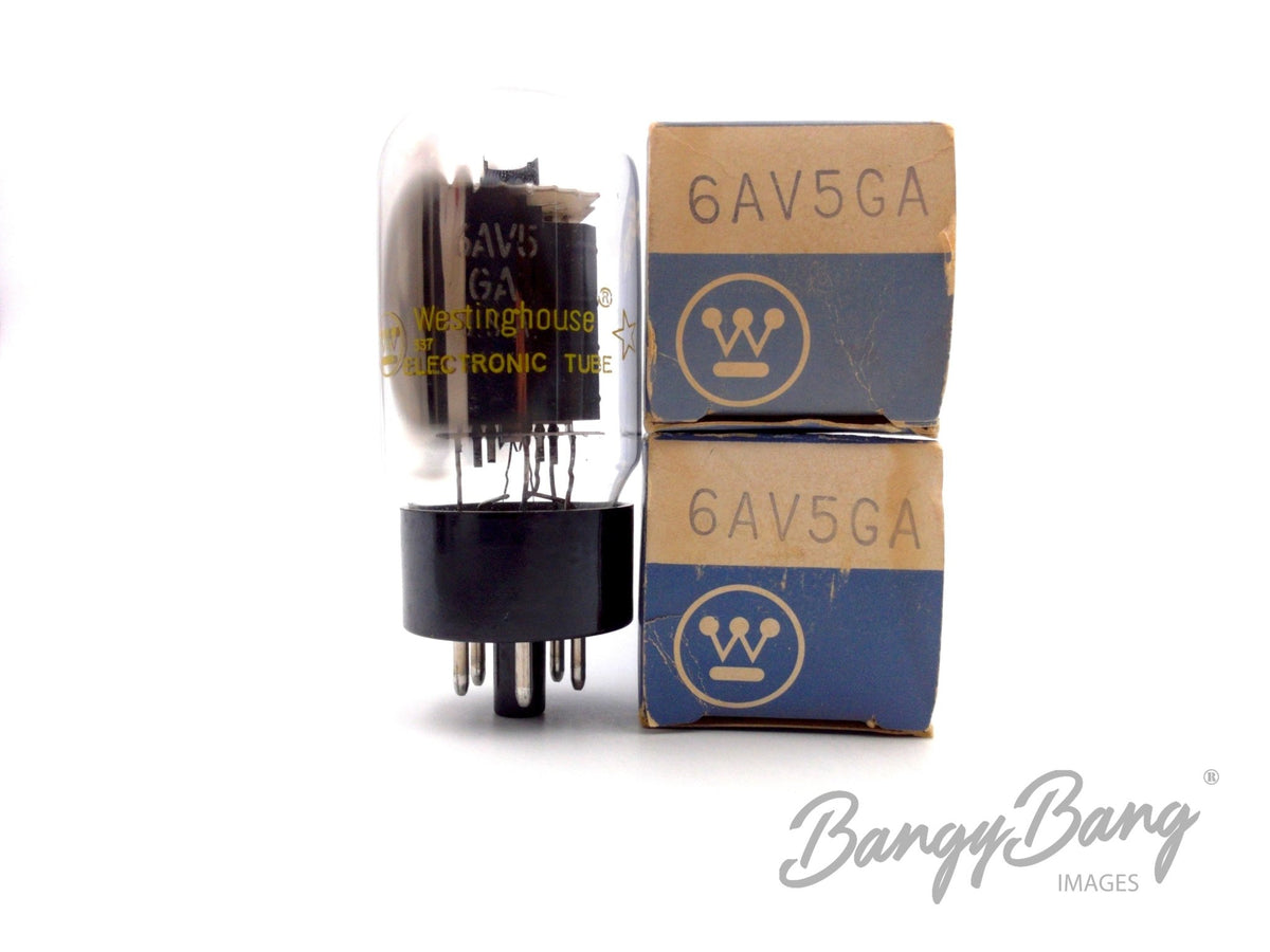 6AV5GA Westinghouse Audio Vacuum Tube Valve