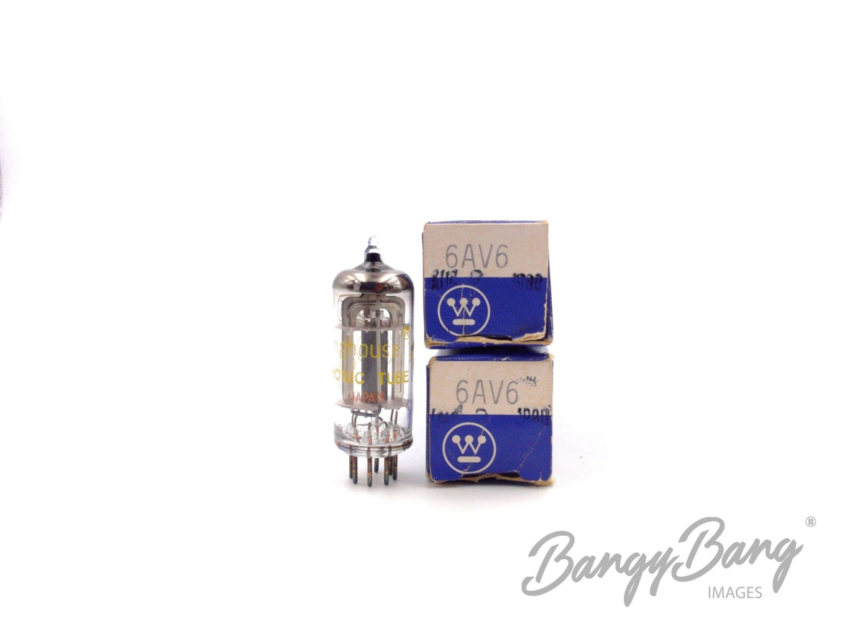 6AV6 Westinghouse Audio Vacuum Tube Valve