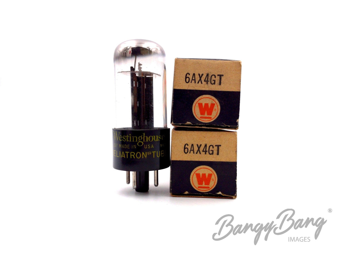 6AX4GT Westinghouse Audio Vacuum Tube Valve