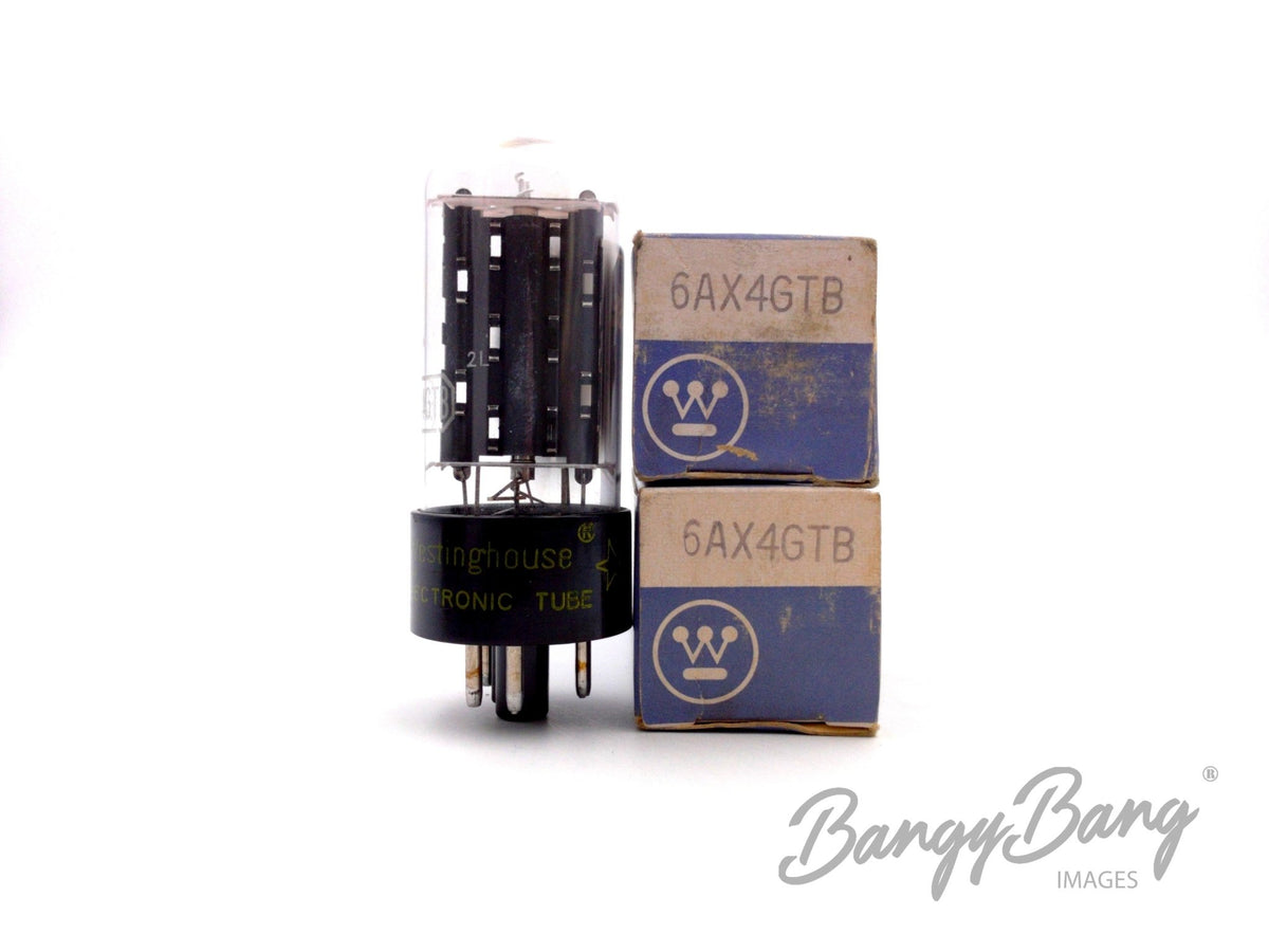 6AX4GTB Westinghouse Audio Vacuum Tube Valve