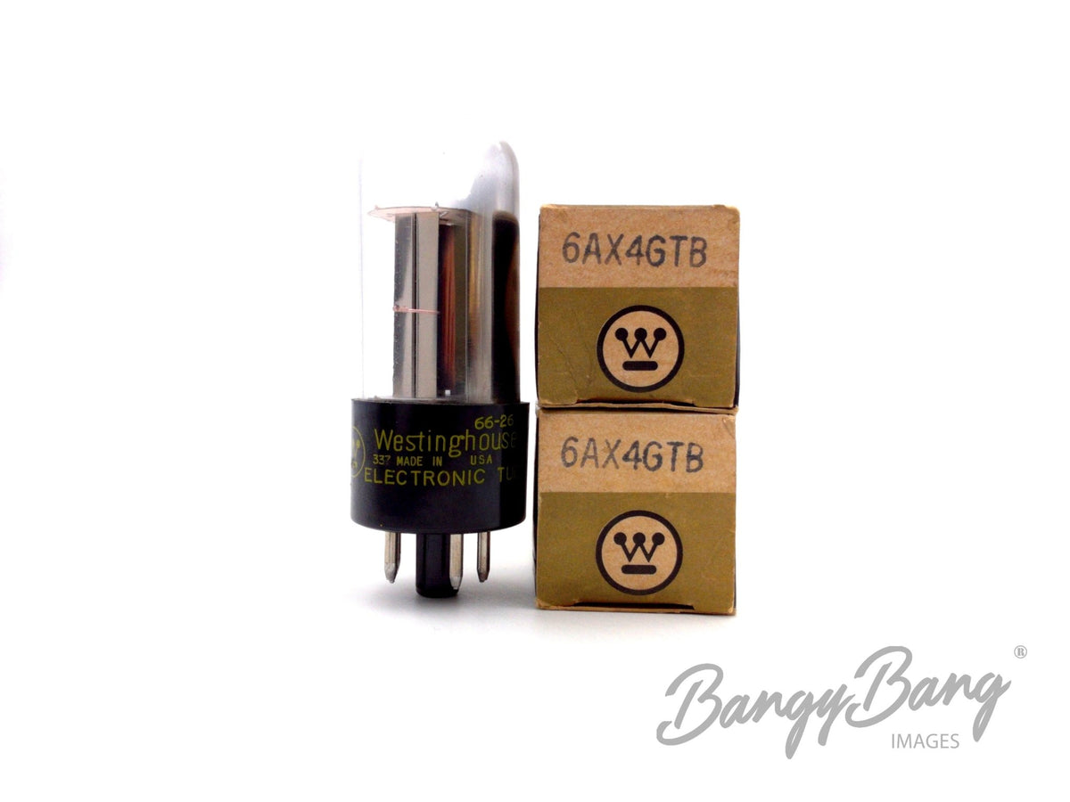 6AX4GTB Westinghouse Audio Vacuum Tube Valve