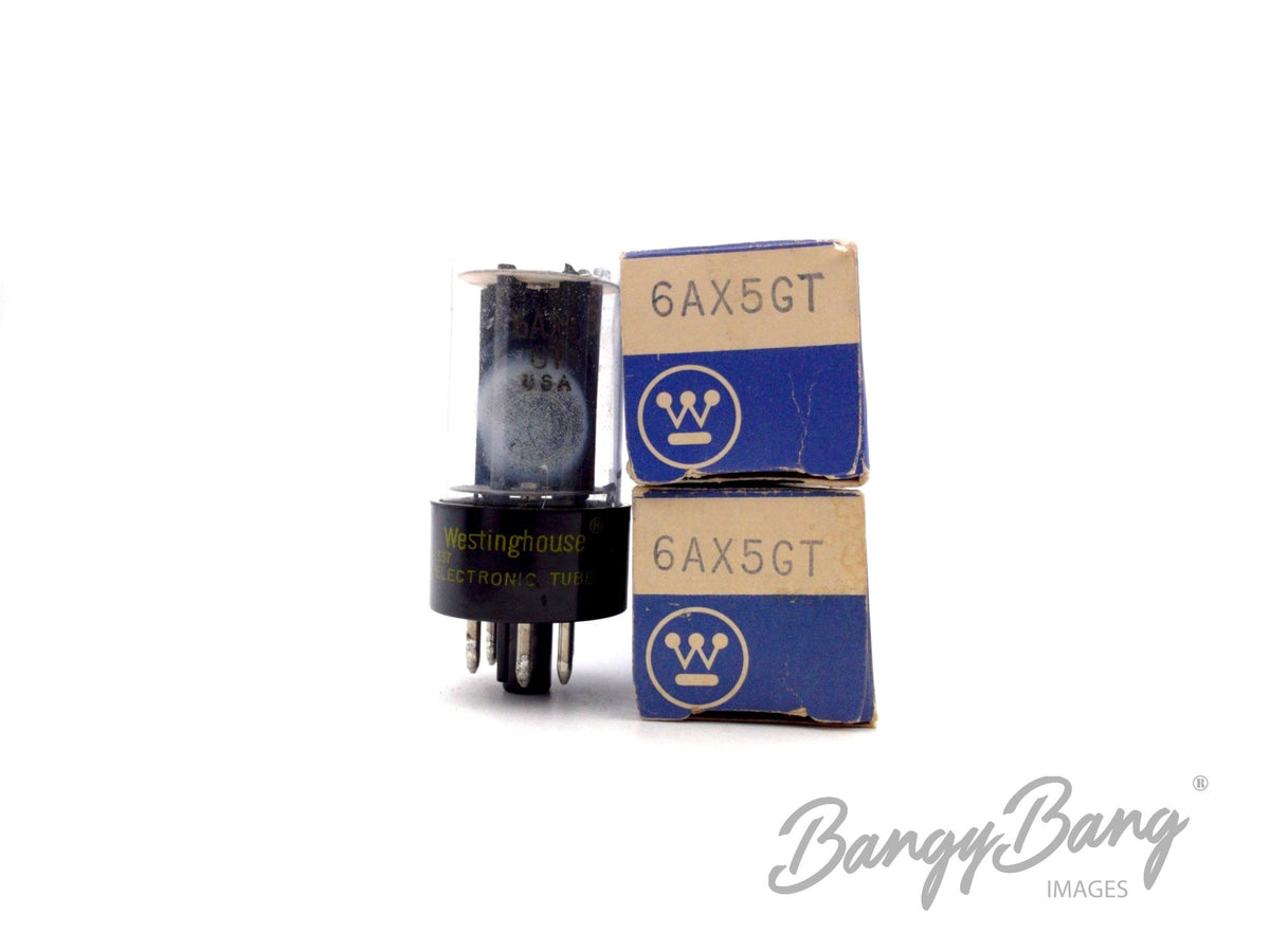 6AX5GT Westinghouse Audio Vacuum Tube Valve