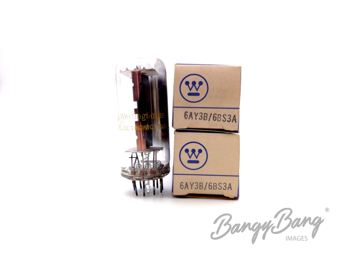 6AY3B Westinghouse Audio Vacuum Tube Valve