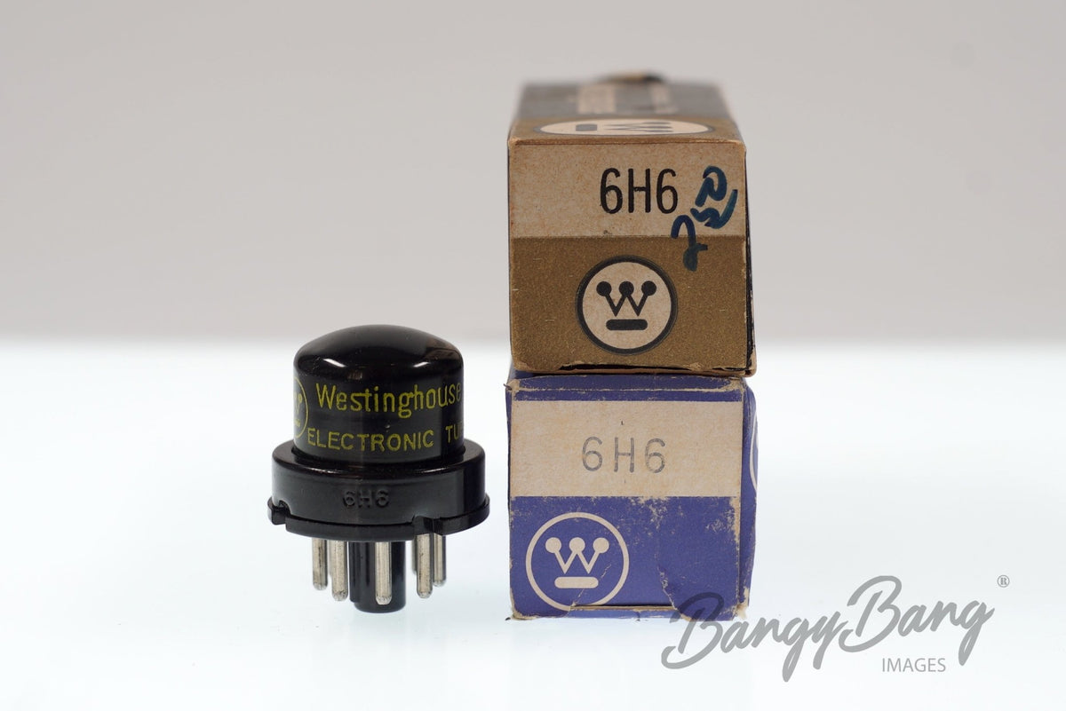 6H6 Westinghouse Audio Vacuum Tube Valve
