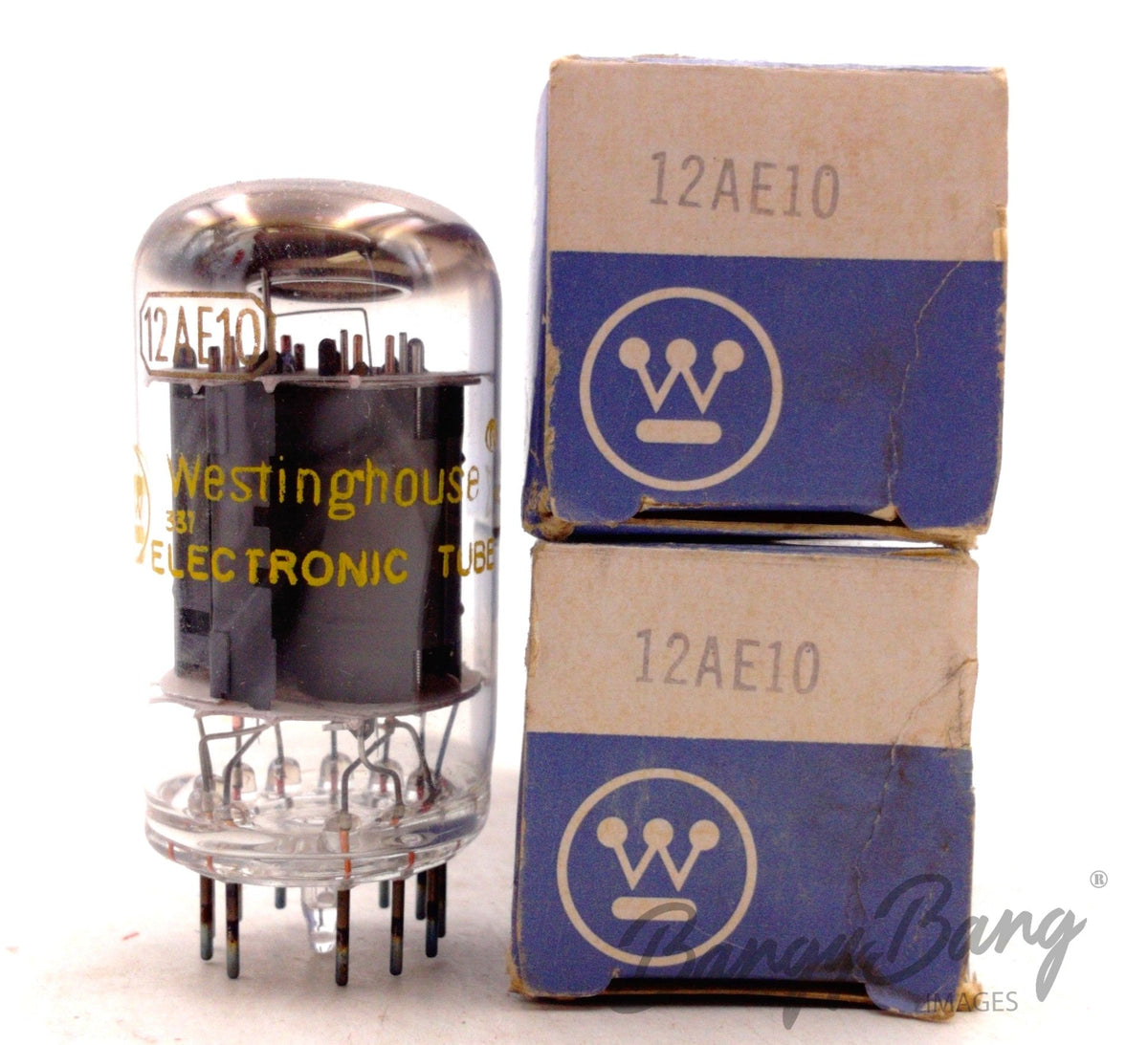 12AE10 Westinghouse Audio Vacuum Tube Valve