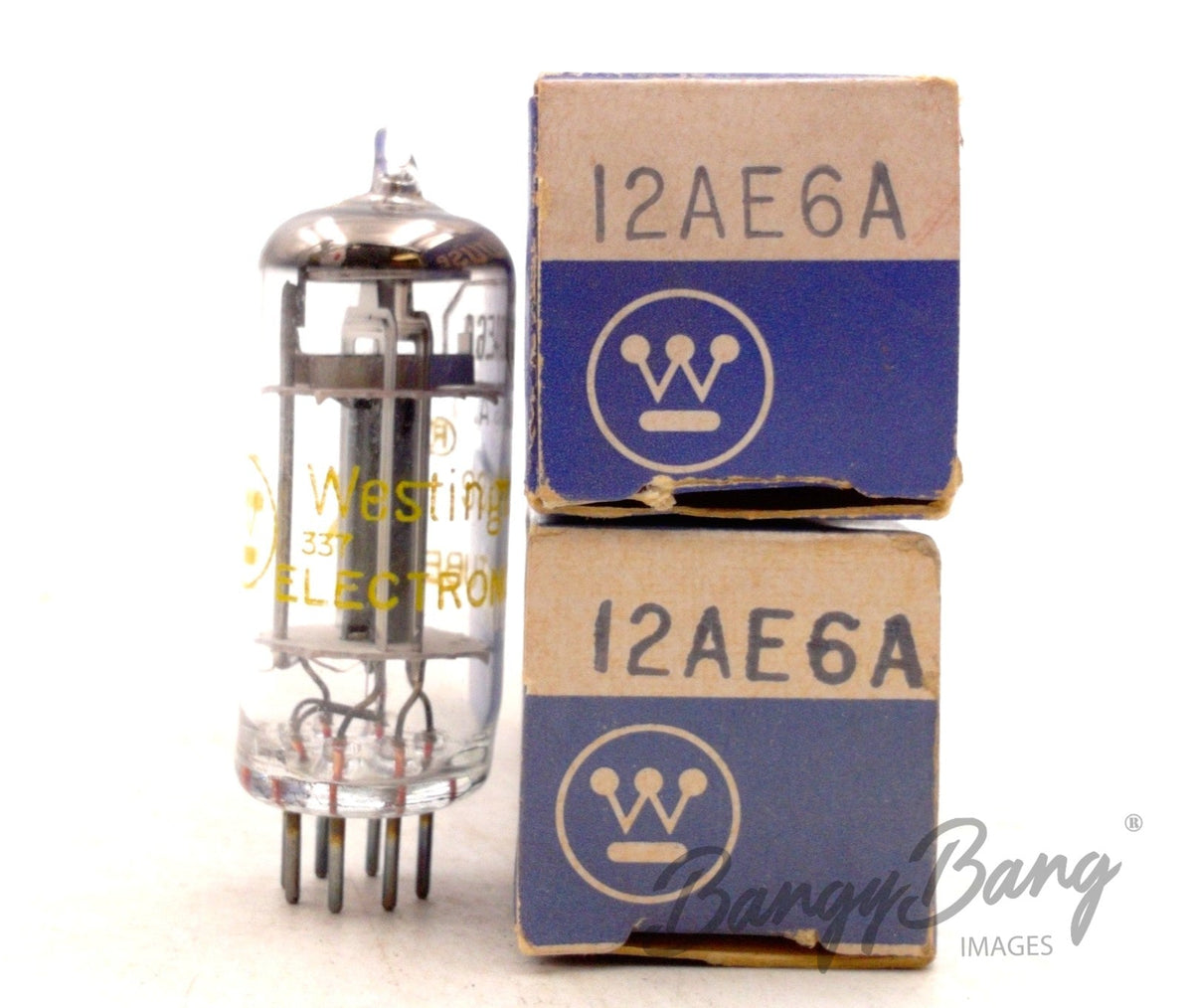 12AE6A Westinghouse Audio Vacuum Tube Valve