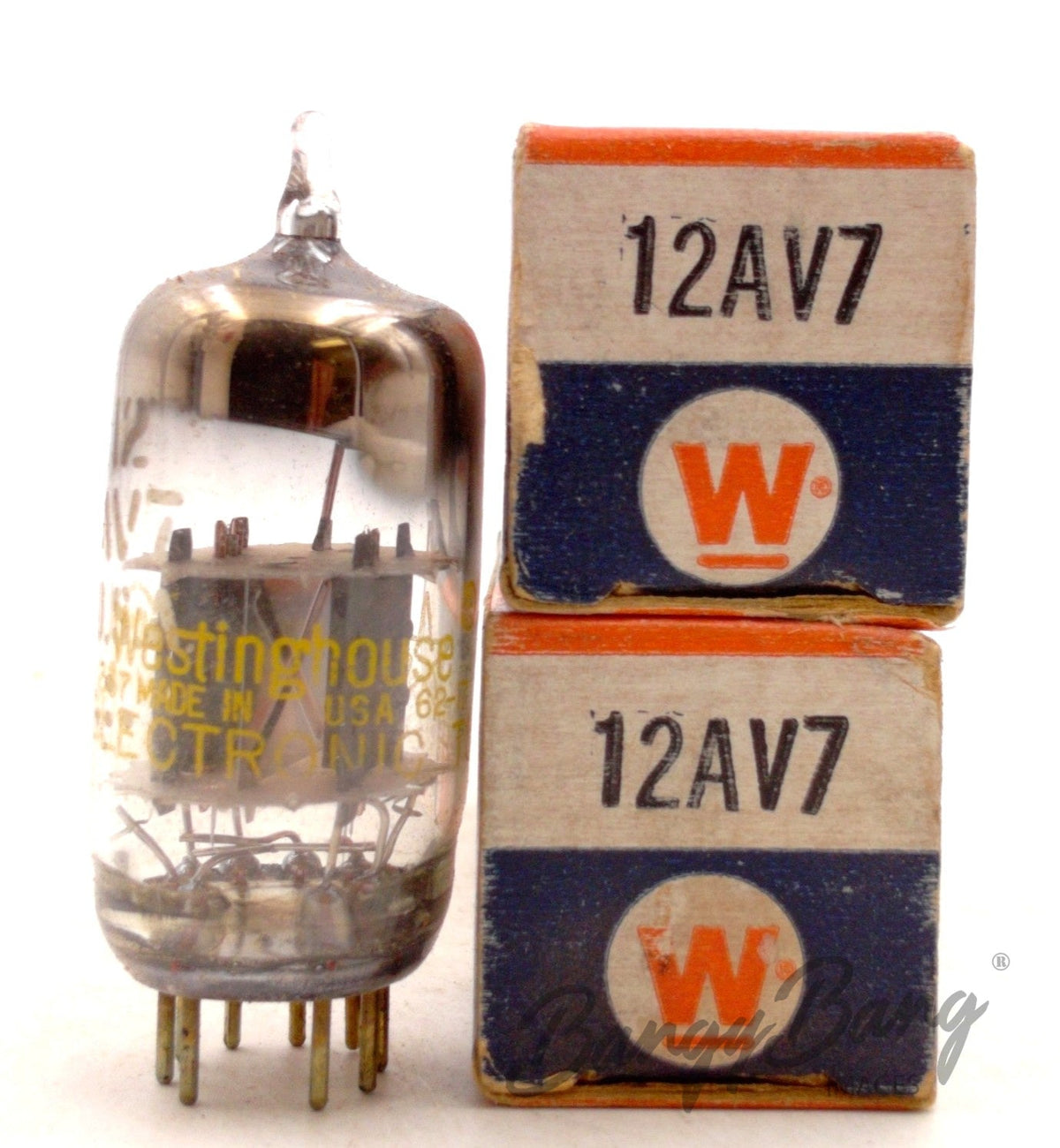 12AV7 Westinghouse Audio Vacuum Tube Valve