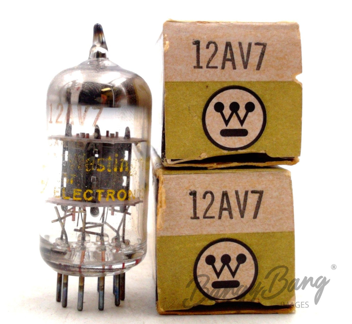 12AV7 Westinghouse Audio Vacuum Tube Valve