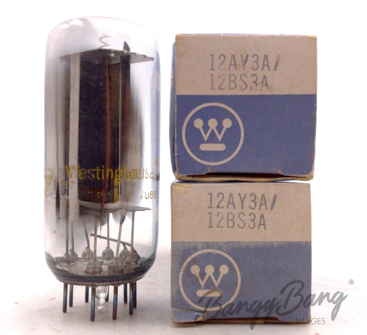12AY3A Westinghouse Audio Vacuum Tube Valve