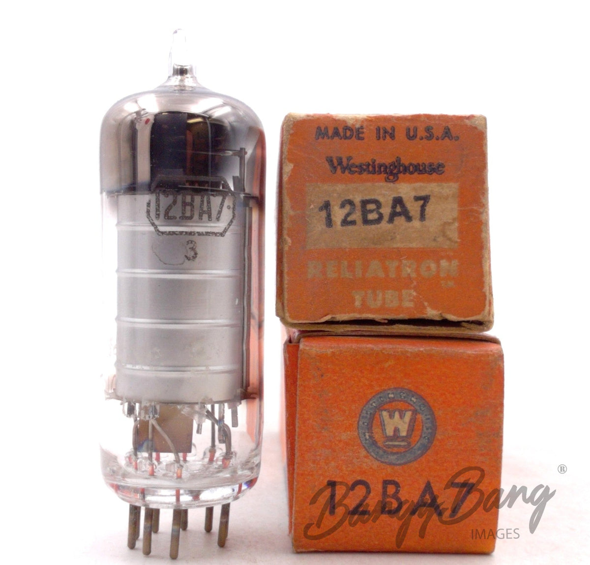 12BA7 Westinghouse Audio Vacuum Tube Valve