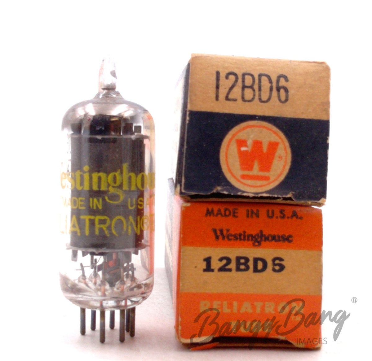 12BD6 Westinghouse Audio Vacuum Tube Valve