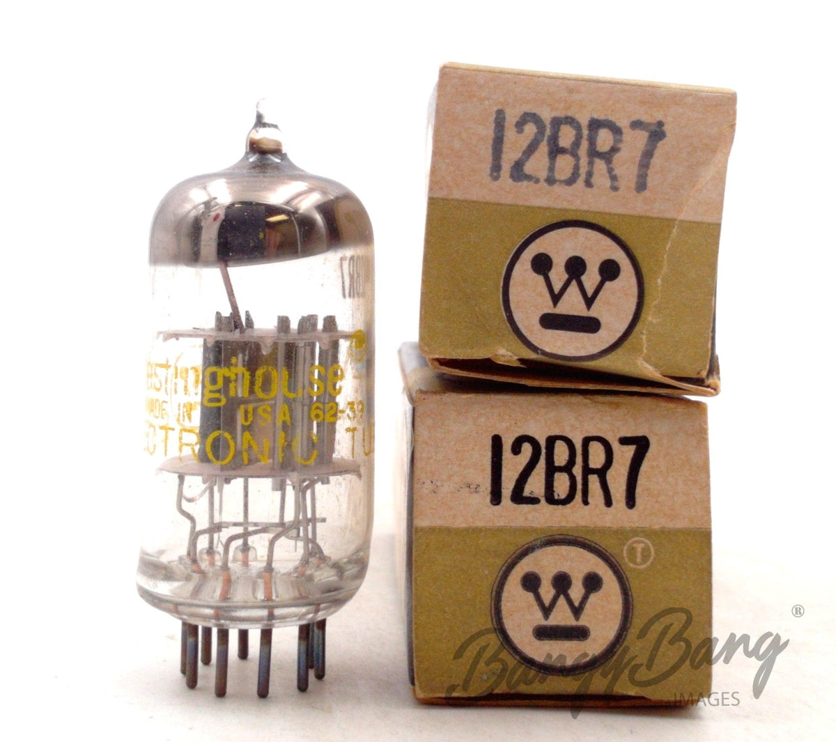 12BR7 Westinghouse Audio Vacuum Tube Valve