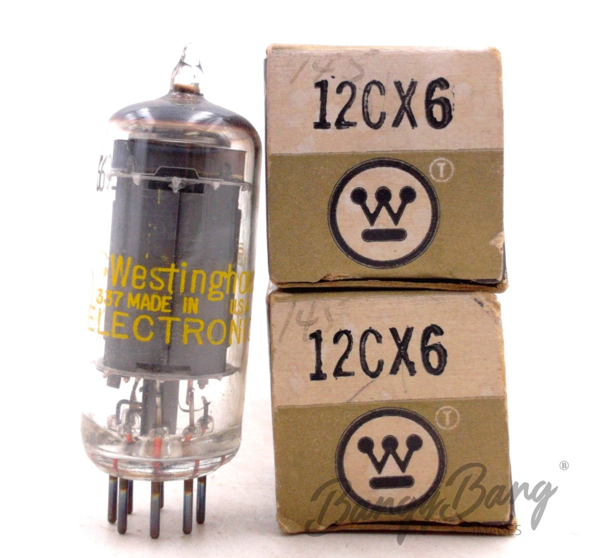 12CX6 Westinghouse Audio Vacuum Tube Valve