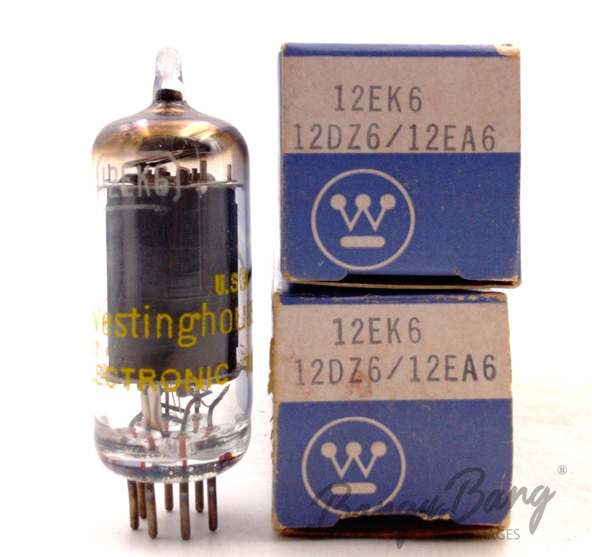 12EK6 Westinghouse Audio Vacuum Tube Valve
