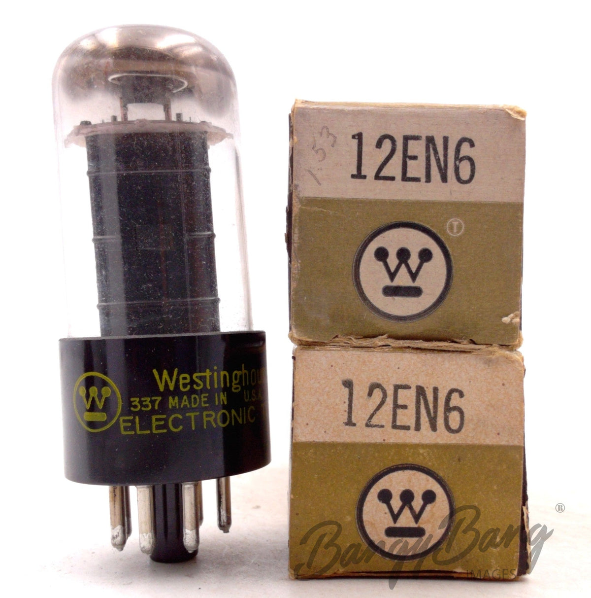 12EN6 Westinghouse Audio Vacuum Tube Valve