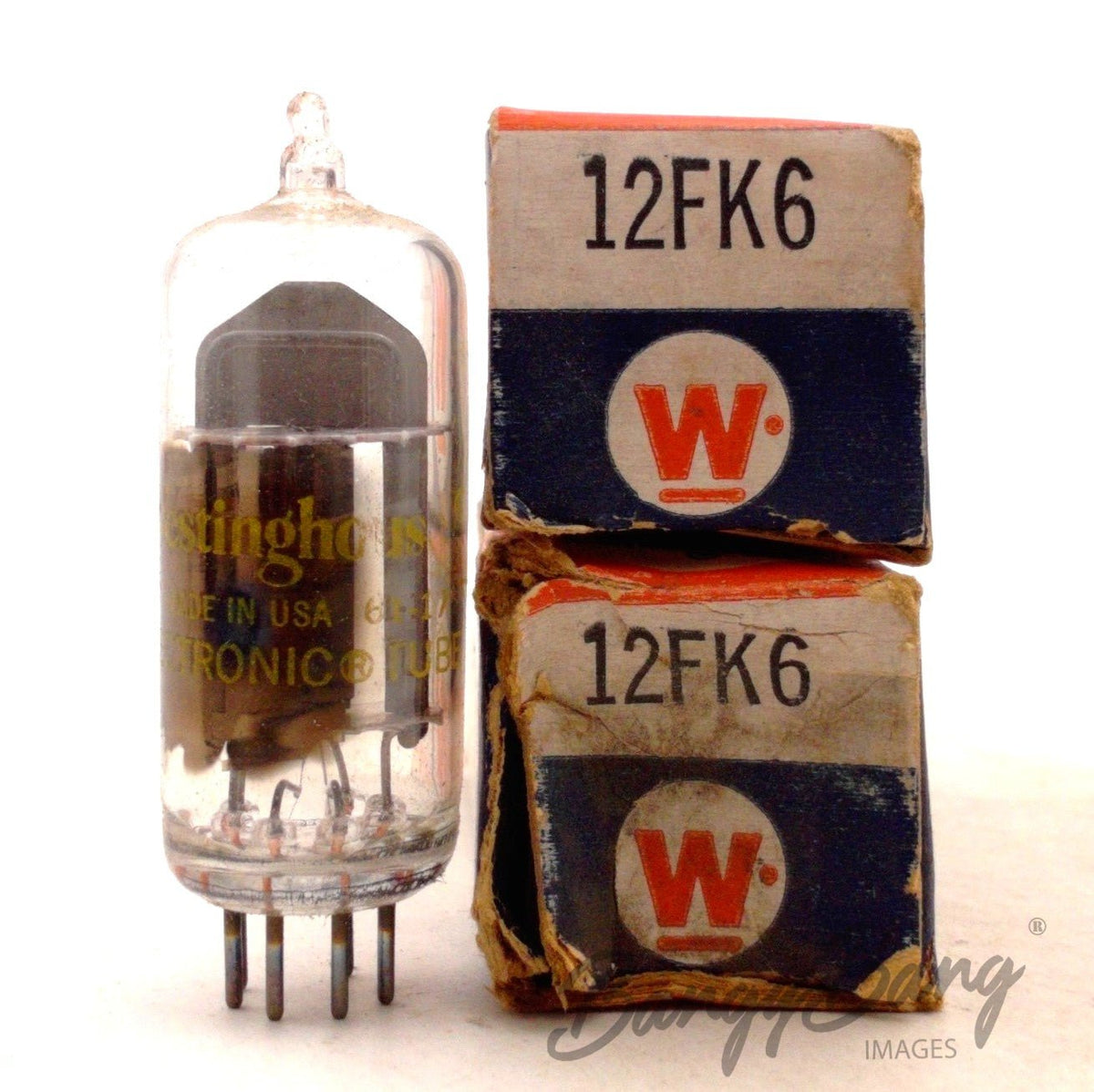 12FK6 Westinghouse Audio Vacuum Tube Valve