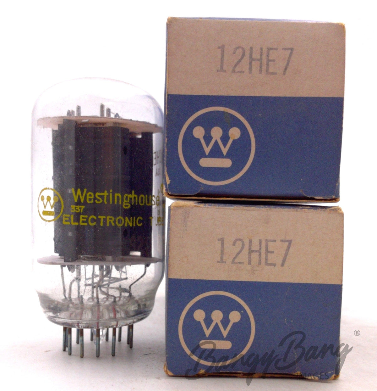 12HE7 Westinghouse Audio Vacuum Tube Valve