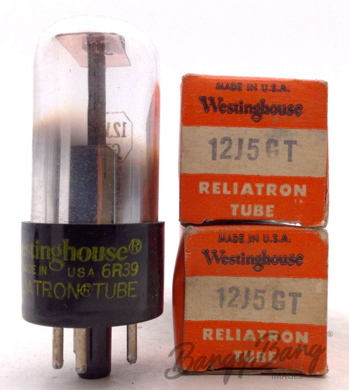 12J5GT Westinghouse Audio Vacuum Tube Valve