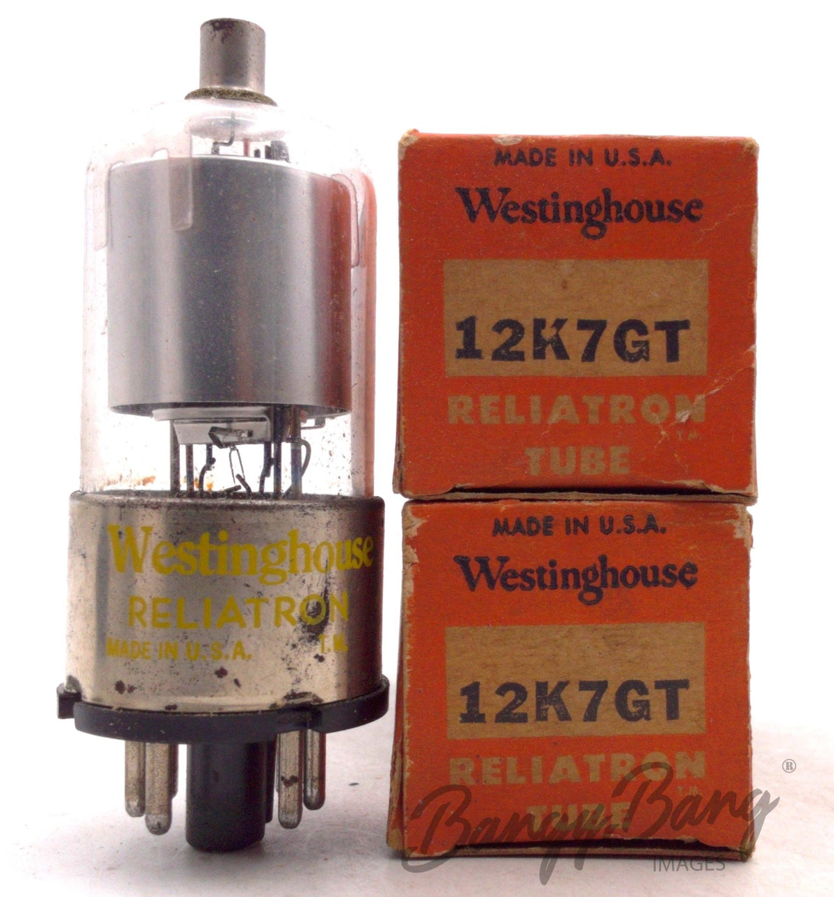 12K7GT Westinghouse Audio Vacuum Tube Valve