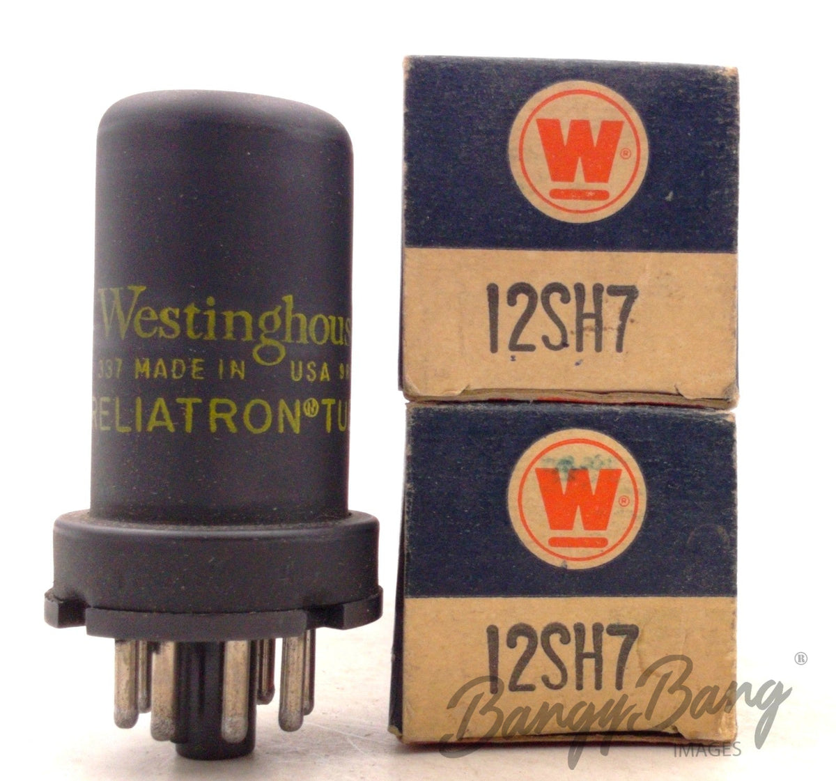 12SH7 Westinghouse Audio Vacuum Tube Valve