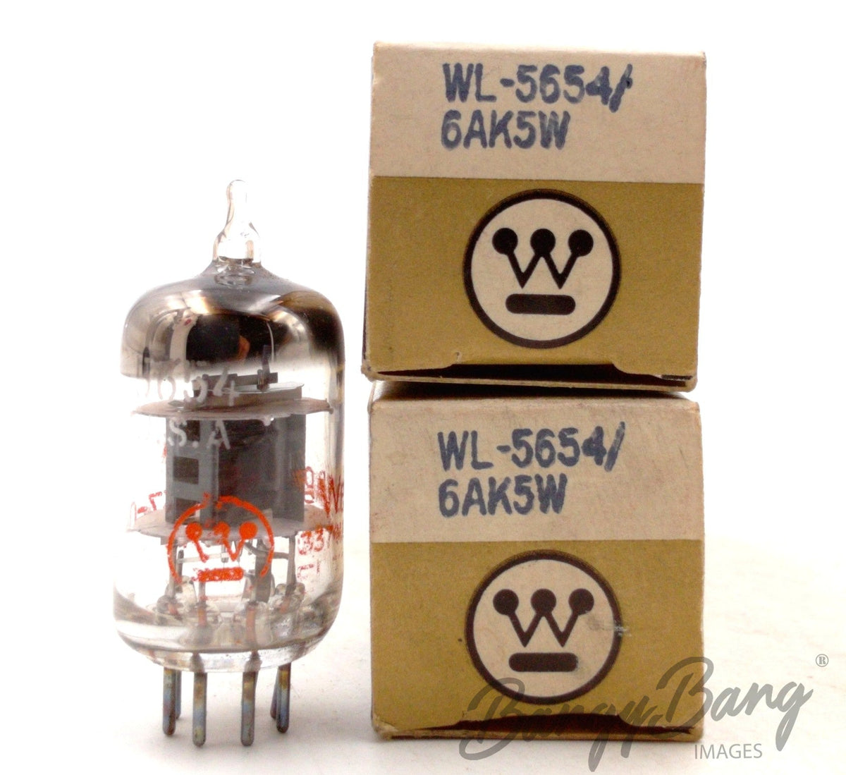 5654 Westinghouse Audio Vacuum Tube Valve