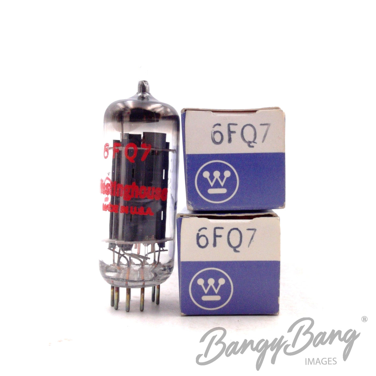 6FQ7/6CGT Westinghouse Audio Vacuum Tube Valve
