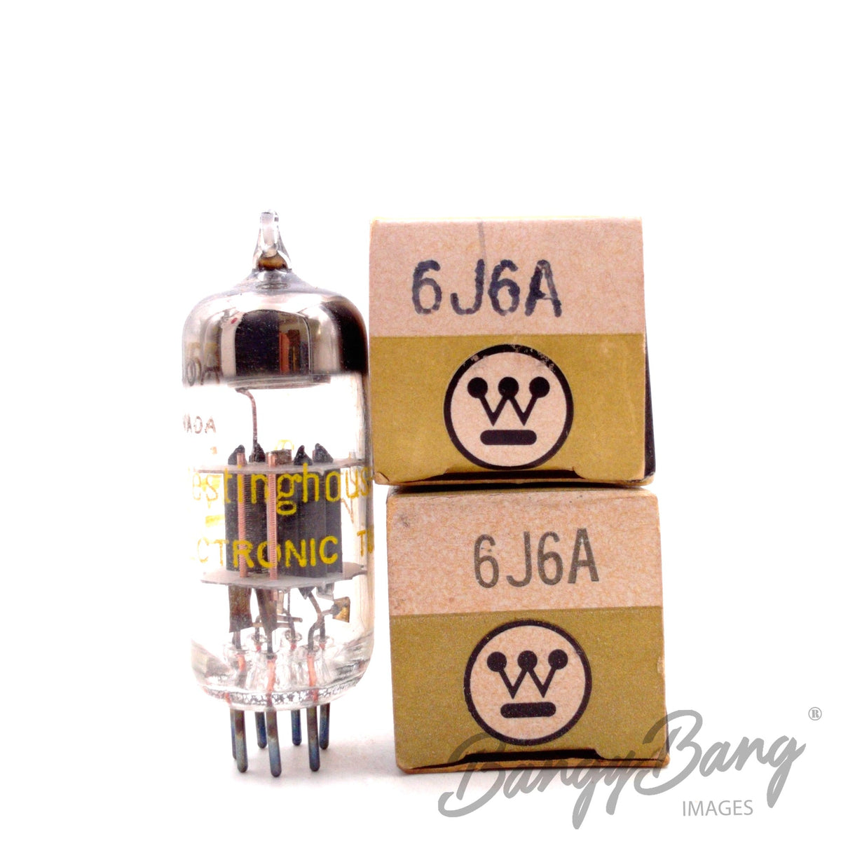 6J6A Westinghouse Audio Vacuum Tube Valve