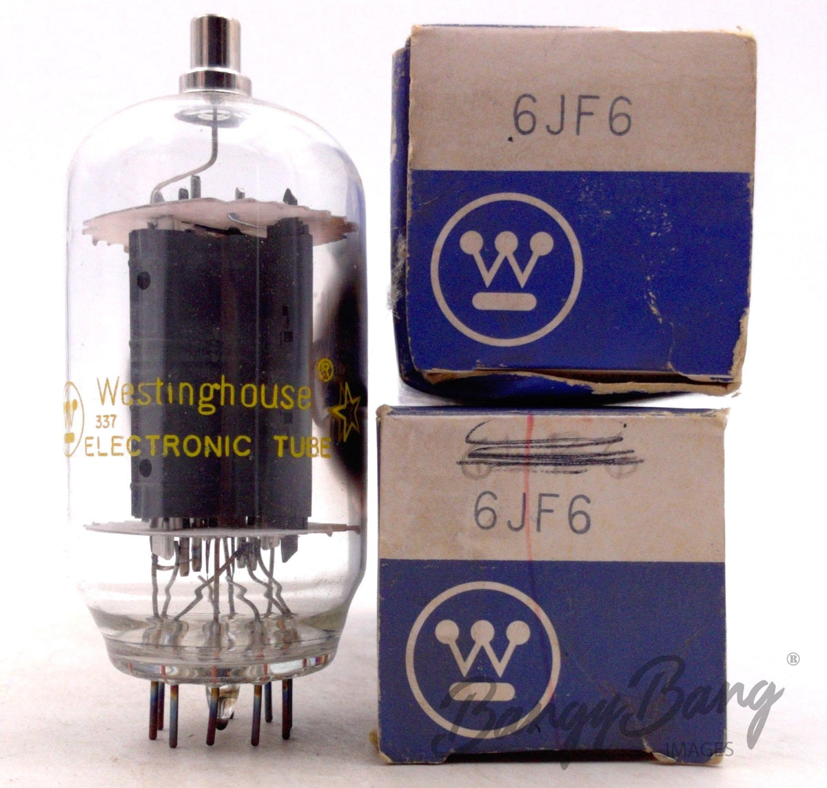 6JF6 Westinghouse Audio Vacuum Tube Valve