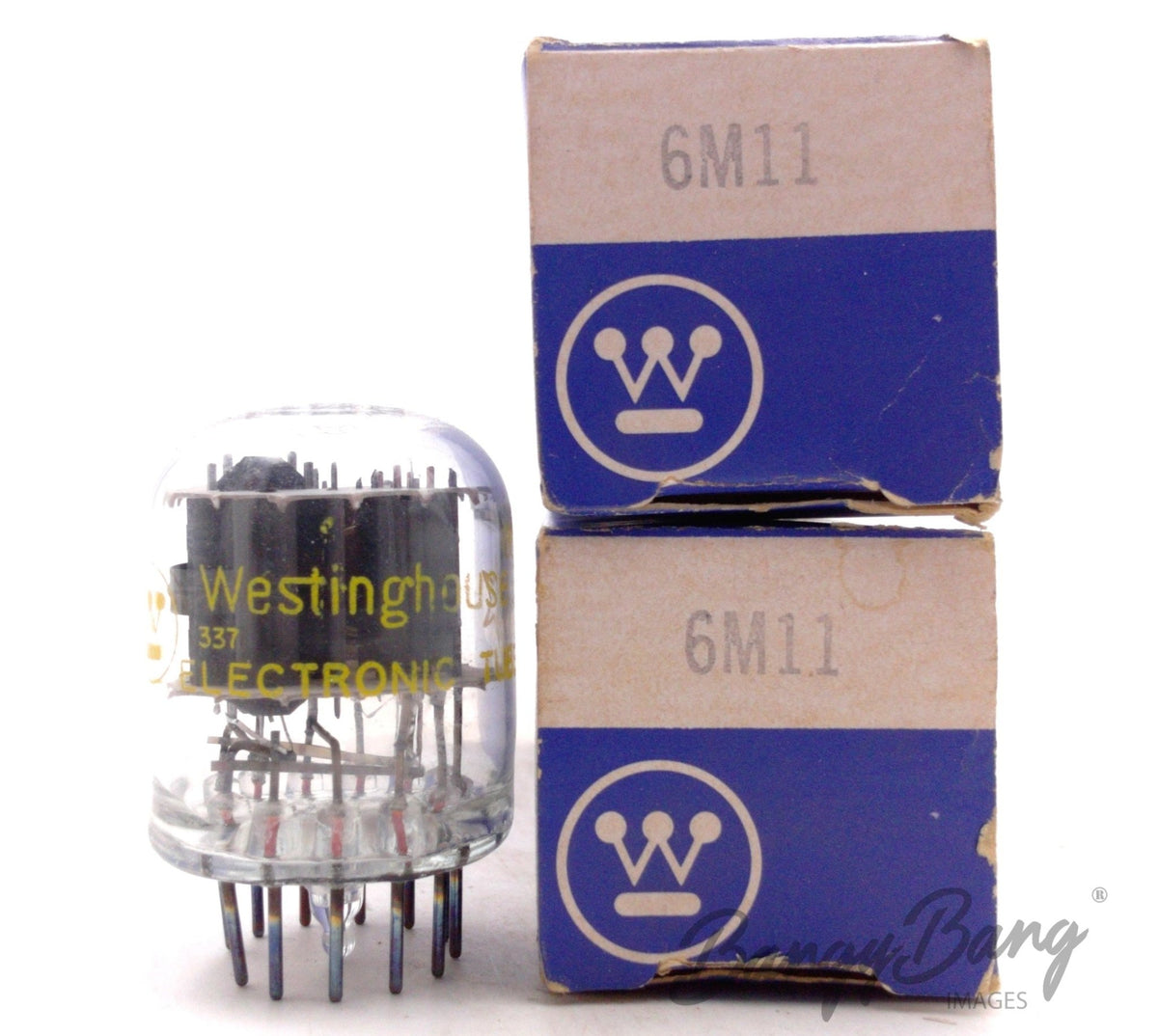 6M11 Westinghouse Audio Vacuum Tube Valve