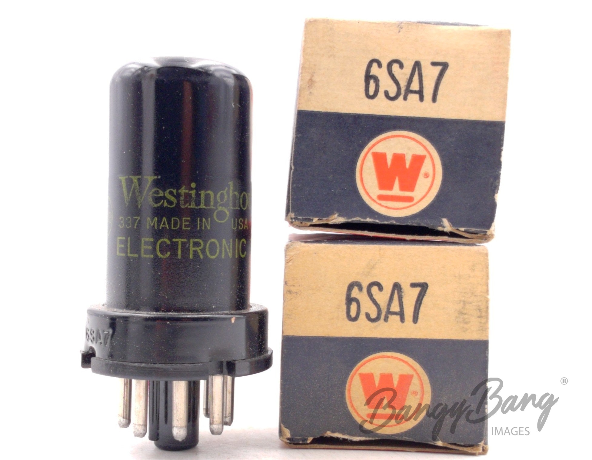 6SA7 Westinghouse Audio Vacuum Tube Valve - Bangybang