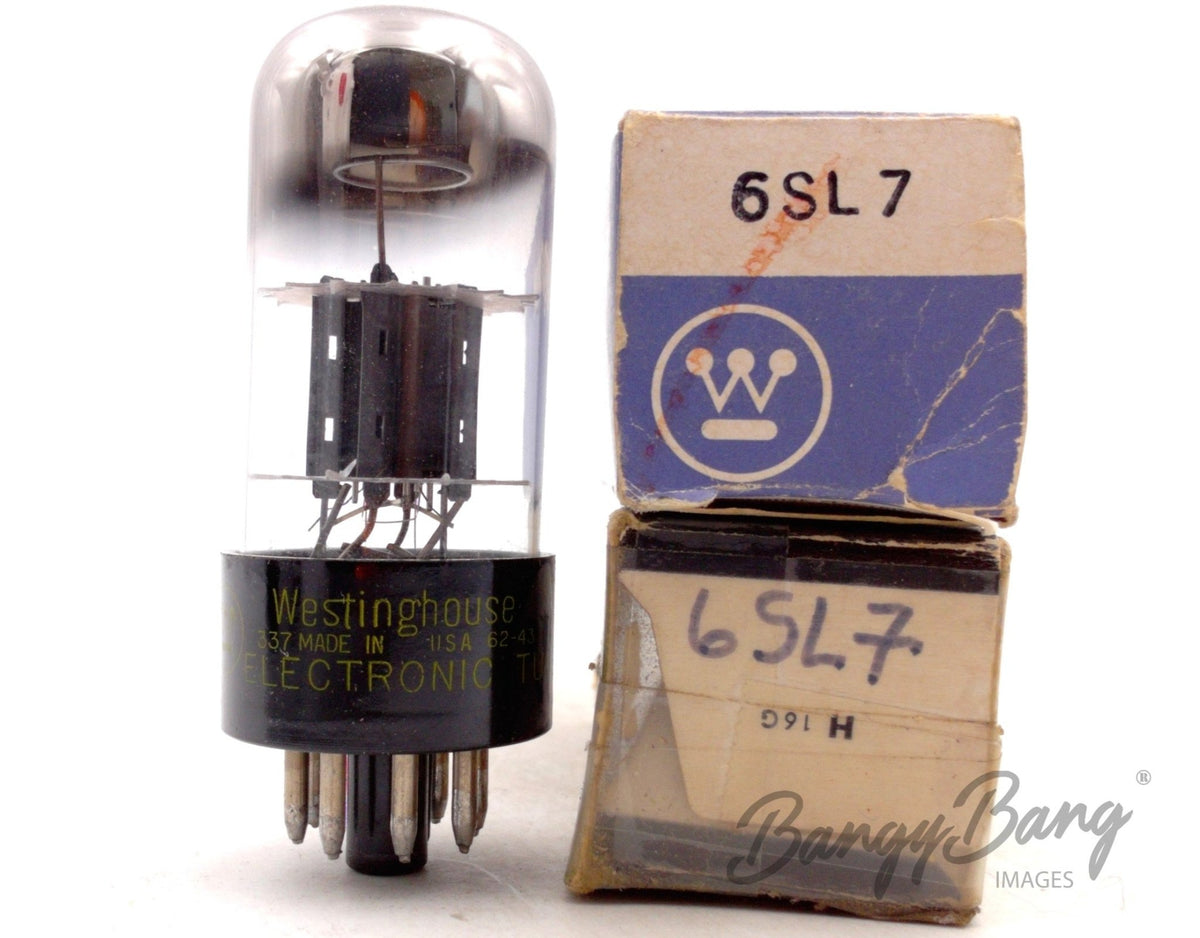 6SL7 Westinghouse Audio Vacuum Tube Valve