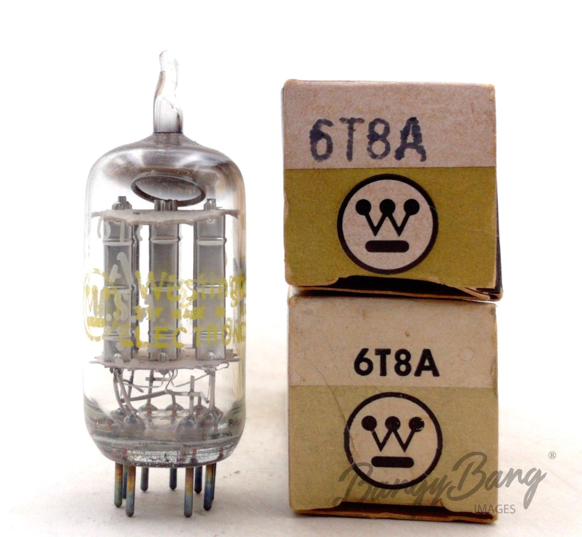 6T8A Westinghouse Audio Vacuum Tube Valve