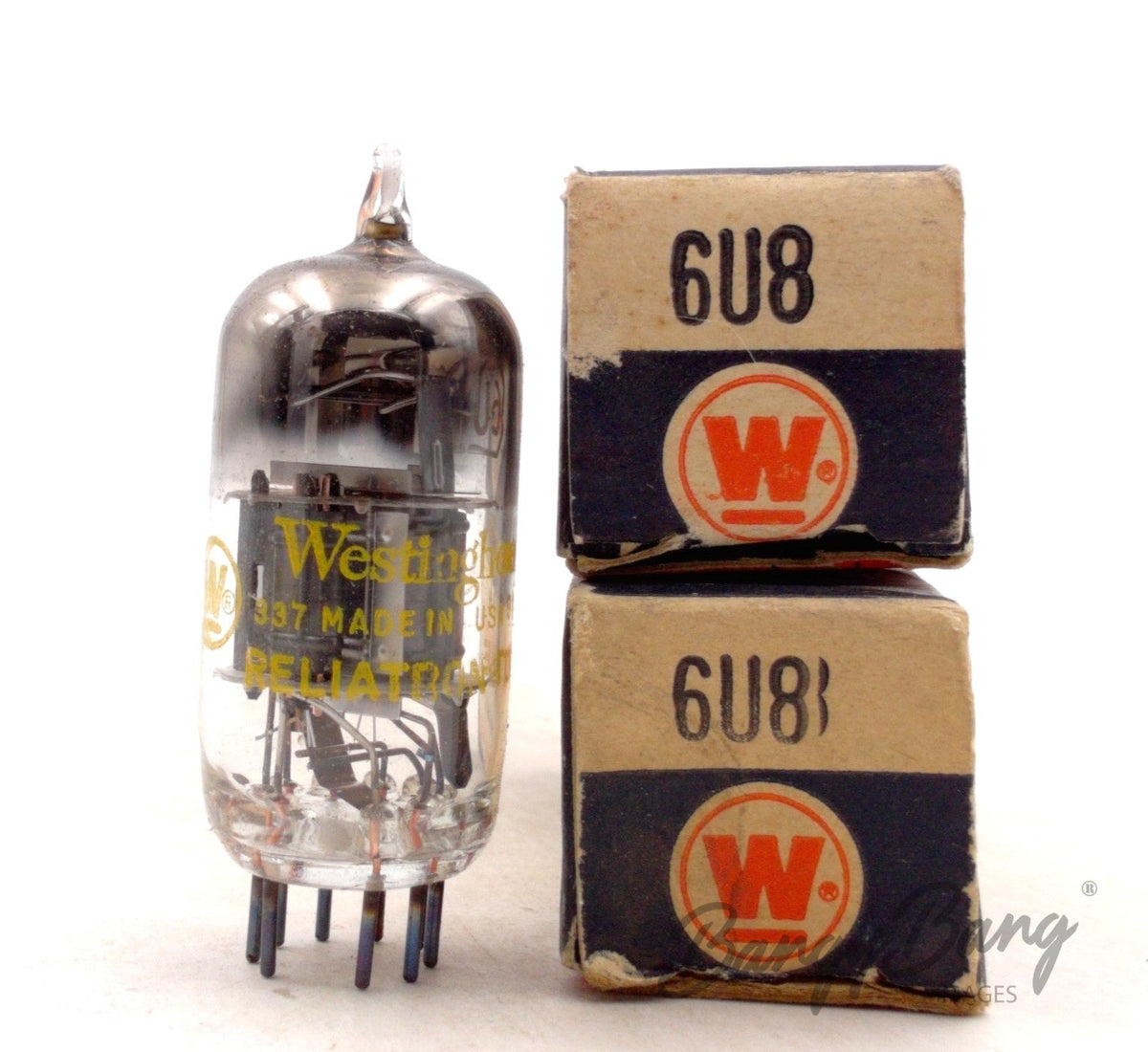 6U8 Westinghouse Audio Vacuum Tube Valve