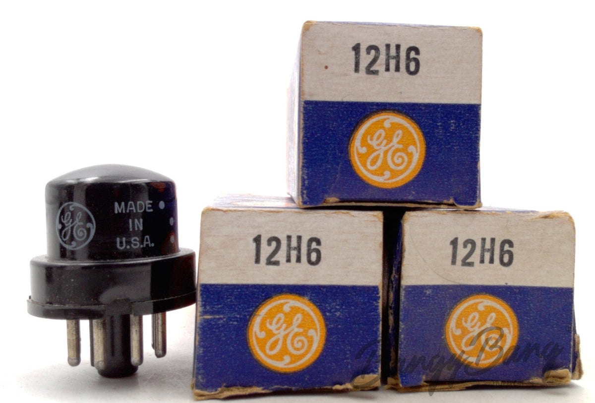 12H6 General Electric Audio Vacuum Tube Valve