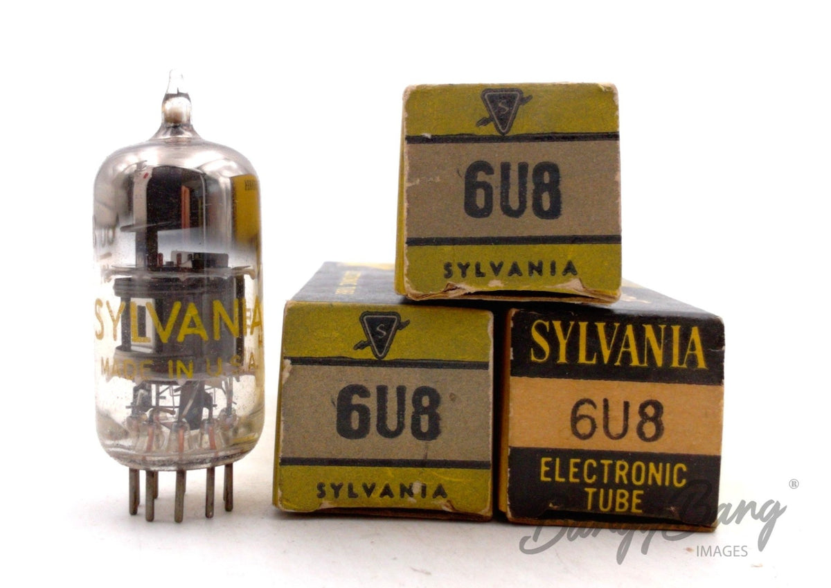 6U8 SYLVANIA Audio Vacuum Tube Valve