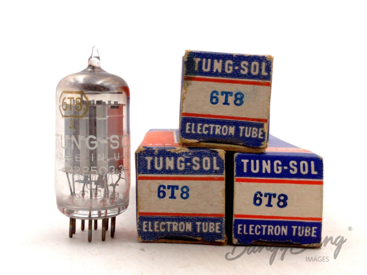 6T8A Tung-Sol Audio Vacuum Tube Valve
