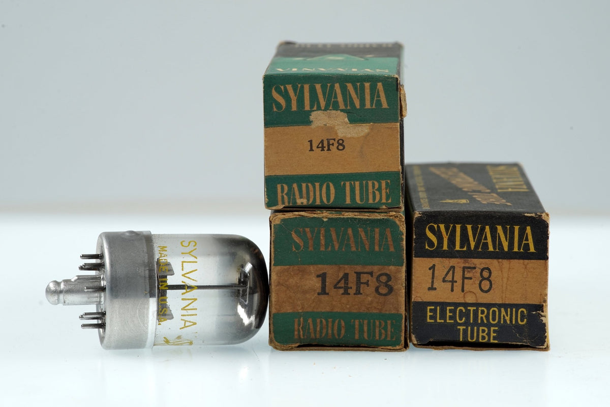 14F8 SYLVANIA Audio Vacuum Tube Valve