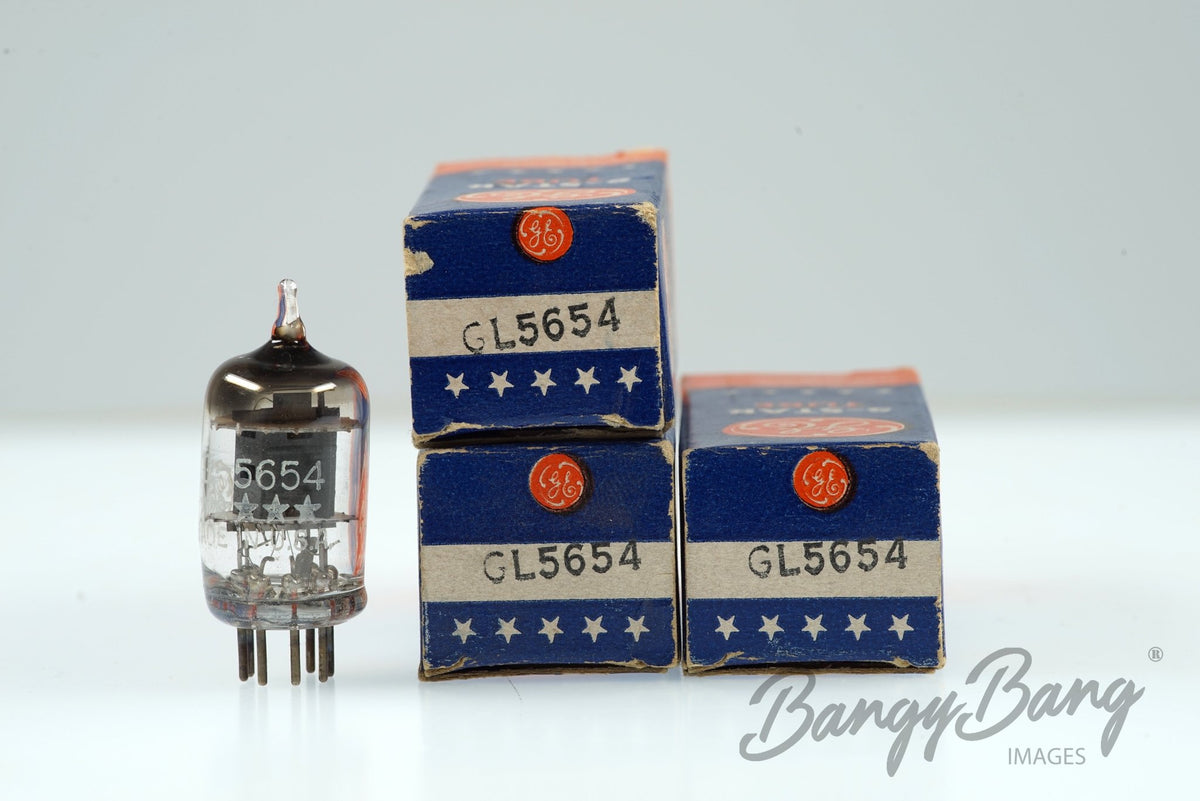 6AK5 / 6AK5W / 5654W / 5654 / 6J1 / EF95 General Electric Audio Vacuum Tube Valve