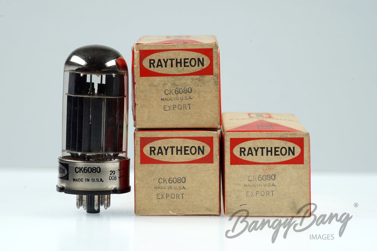 6080 Raytheon Audio Vacuum Tube Valve