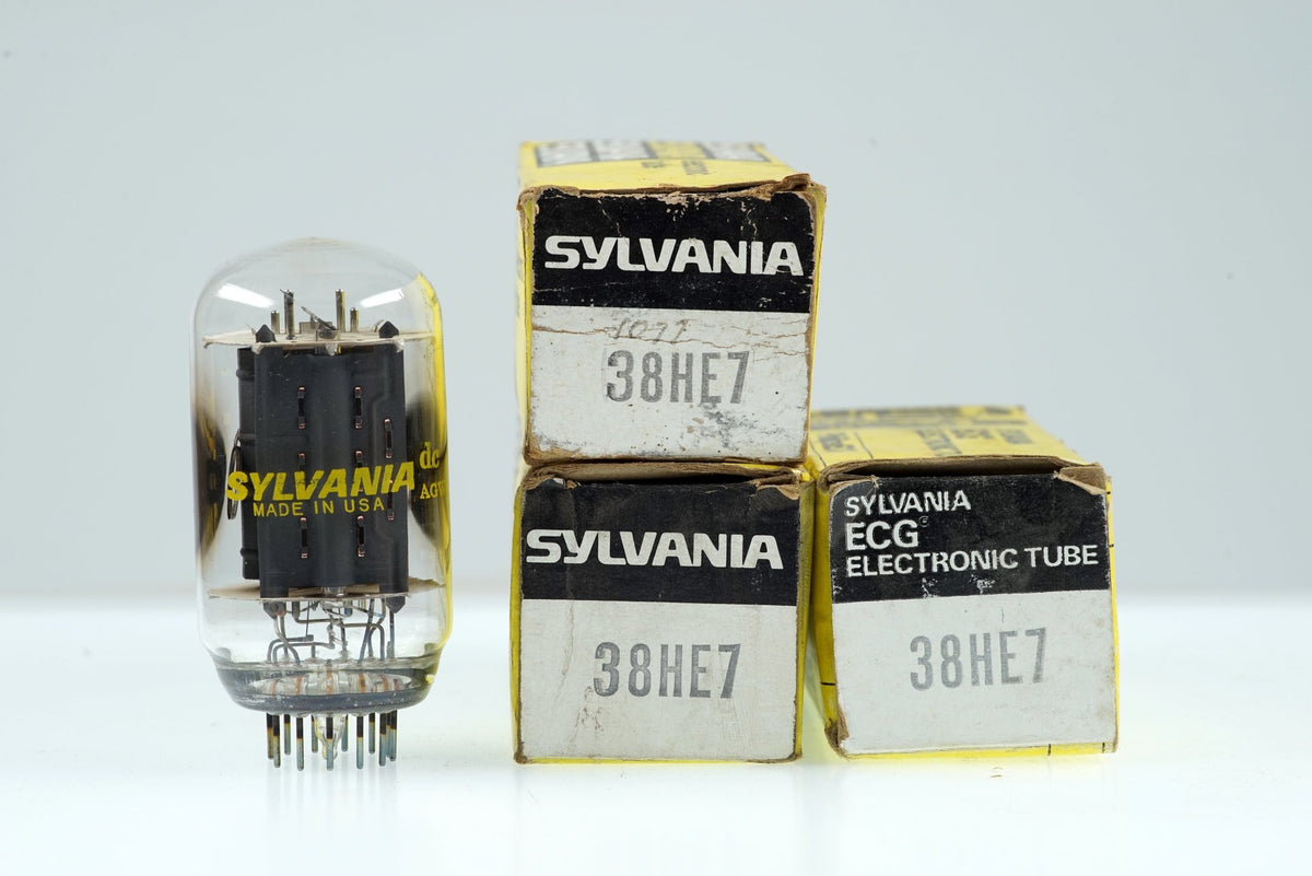 38HE7 SYLVANIA Audio Vacuum Tube Valve