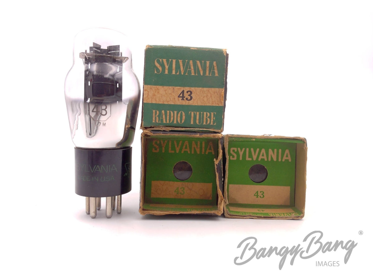 43 SYLVANIA Audio Vacuum Tube Valve